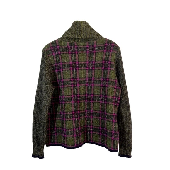 Belvedere Made In Italy Woman’s Turtleneck Sweater Sz M Wool Rabbit Mohair Blend - Picture 2 of 9